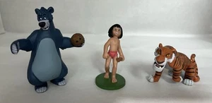 New Disney JUNGLE BOOK Action Figures Shere Khan Baloo & Mowgli Tiger Bear Boy - Picture 1 of 9