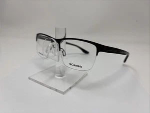 Columbia C3039 002 59/18 150 Uomo Nero Mezzo Cerchio Ext. Occhiali da vista taglia A4043 - Foto 1 di 24