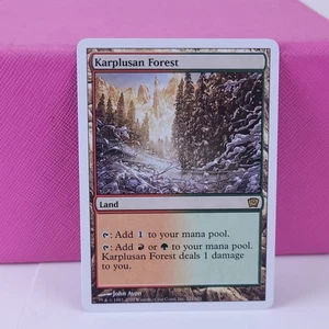 9th Edition #321 Karplusan Forest Regular Non-Foil Rare MTG Magic the Gathering - Picture 1 of 18