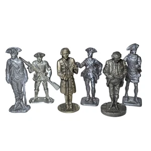Vintage US American Colonial Revolutionary War Toy Soldiers Military Models - Bild 1 von 18