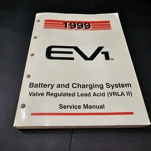 1999 EV 1 Battery and Charging System Service Manual (VRLA II) EUC - Picture 1 of 11
