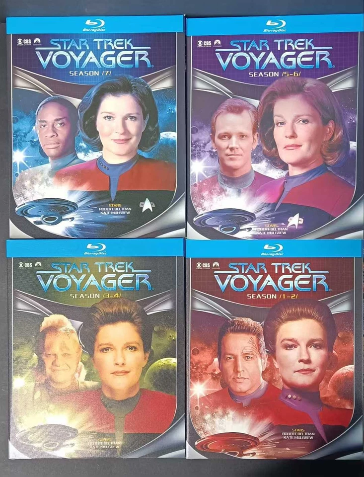Star Trek: Voyager Season (1-7) 16-Disc 1080P All RegionPlay Seal Box - Image 1 of 1