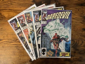 Daredevil 243, 244, 245, 246 & 247 hochwertige Marvel Comics Verkauf Sammlung - Bild 1 von 7