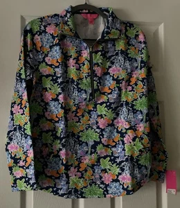 Lilly Pultizer Lilly Loves Disney Skipper Popover Navy Sz XS *NWT* - Picture 1 of 6