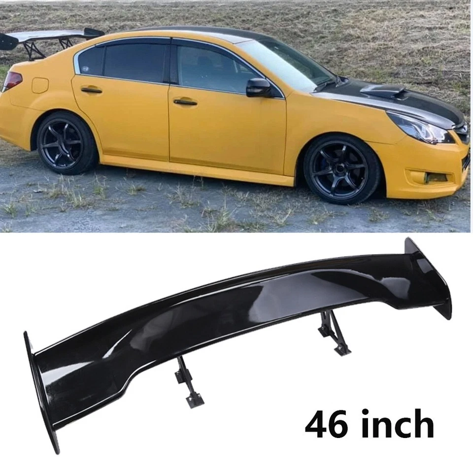 For Subaru Legacy 2010-2023 46"Car GT Style Trunk Rear Spoiler Wing Gloss Black Foto 1 de 4