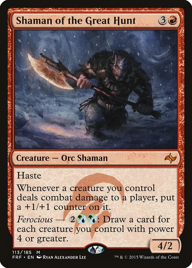 Shaman of the Great Hunt - 113 / English / Moderately Played - Image 1 of 1