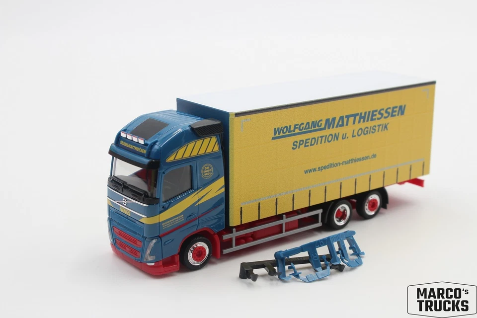 Herpa Volvo FH GL XL rigid truck "Wolfgang Matthiessen" from 319515 1/87 /HN4036 - Image 1 of 1