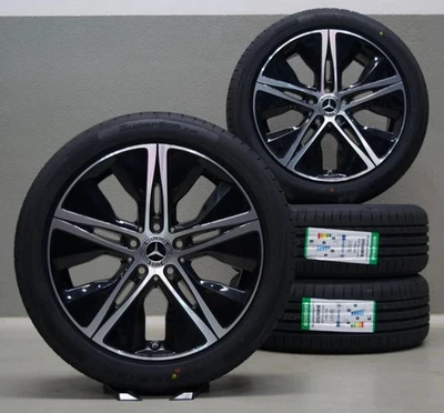 Original Mercedes-Benz A-Klasse W177 CLA C118 18 Zoll Sommerreifen Felgen Q143Q - Bild 1 von 4