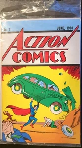 Action Comics #1 1st Superman - 2017 Loot Crate Exclusive w/COA - DC Comics NEW - Picture 1 of 2