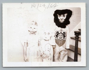 1964 Kinder Halloween Foto Casper der Geisterkönig Löwe der Löwe - Bild 1 von 2