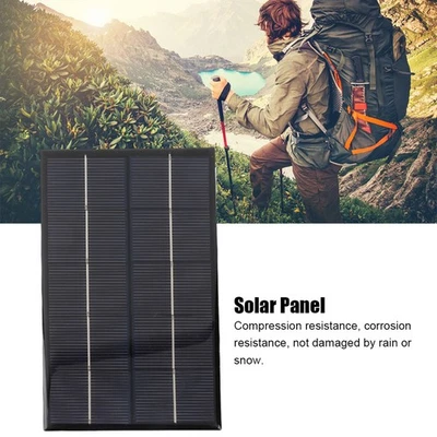 1.9W 5V Mini Polysilicon Solar Panel Module Solar Outdoor Camping Battery Charg☚ - Bild 1 von 4