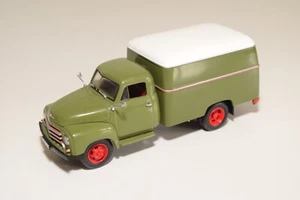 A37 1:43 MINICHAMPS OPEL BLITZ 1,75 TONELADAS CAMIÓN FURGONETA VERDE COMO NUEVO - Imagen 1 de 7