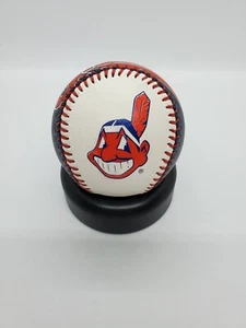1997 All Star Game Cleveland Indians Logo Chief Wahoo MLB Baseball - Picture 1 of 6