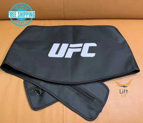 UFC Tittle Belt Bag Zipper Belt Protective Bag Wrestling Belt Bag Replica Cover