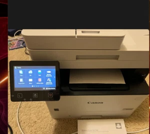 Canon ImageClass MF445DW WLAN All-in-One Laserdrucker Fax Duplex Scanner - Bild 1 von 3