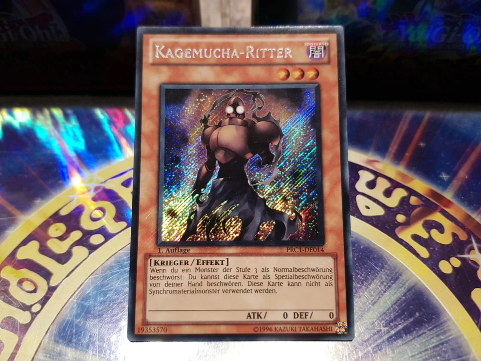 Yu-Gi-Oh! 1 × Secret Rare Kagemucha Ritter - Bild 1 von 1