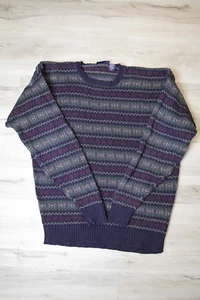 Suéter tejido grueso vintage Britches Great Outdoors para hombre Cosby abuelo pescador - Imagen 1 de 8