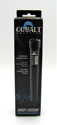 Mini calentador térmico sumergible Cobalt Aquatics 31020 5W para 1,2 Gal. Acuario nuevo en caja Foto 1 de 3