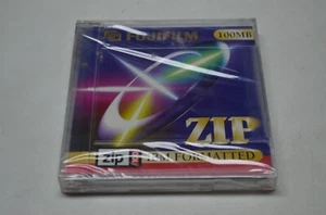 FUJIFILM ZIP 100MB / IBM Formatted / ZIP Laufwerk / NEU - Afbeelding 1 van 4