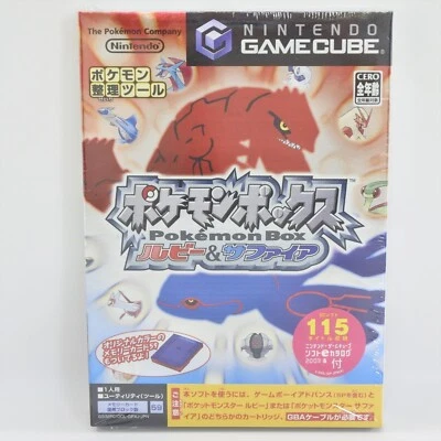 POKEMON BOX Ruby Sapphire Memory e Catalog Brand NEW Gamecube Nintendo JP 438 gc - Image 1 of 4