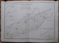 Antique map-SEA CHART-RED SEA-JEDDAH-MOCHA-YEMEN-ARABIA-Mannevillette-1775