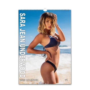 Sexy Sara Jean Underwood Calendario Caliente 2024/25 Personalizado Elige Inicio - Imagen 1 de 2