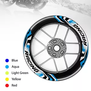 17" Inner Wheel Rim Stickers S12W For Suzuki SV 050X 19 20 - Imagen 1 de 12