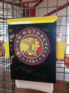 INDIAN MOTORCYCLES 1950S GAS OIL DELUXE TOWEL BOX  NEW - Picture 1 of 3