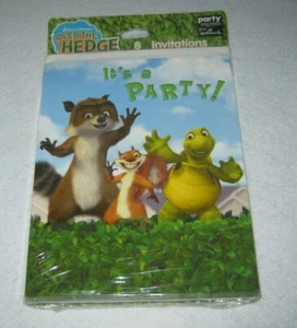 Hallmark - Birthday Invitations - Dreamworks - Over the Hedge - New - Picture 1 of 2