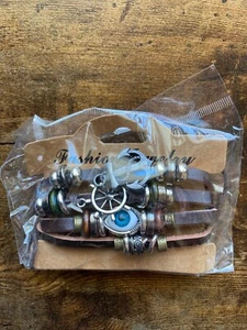 Rock Style Armband - Blaue Augen - Bild 1 von 2