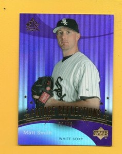 D23563 2005 Reflections Purple #252 Matt A.Smith WHITE SOX #22/99
