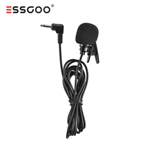 Micrófono externo universal de 3,5 mm para radio estéreo de coche Android BT GPS Audio - Imagen 1 de 9