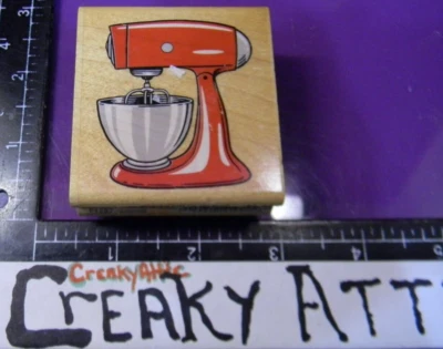 SOPORTE MEZCLADOR ELECTRODOMÉSTICO COCINA SELLO GOMA ESTAMPILLAS F1237 CREAKYATTIC Foto 1 de 2