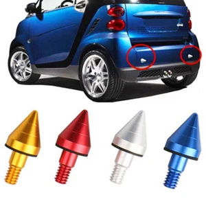 Cubierta protectora de clavos para parachoques trasero de coche para SMART Fortwo ED W 451 08-14 nueva - Imagen 1 de 10