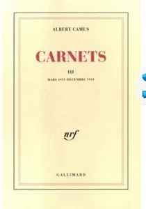 Carnets Mars 1951 - Decembre 1959  by Albert Camus (French Ed) 1989 Gallimard - Picture 1 of 1