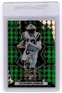 2022 Panini Mosaic #155 Keyshawn Johnson Mosaic Green - Picture 1 of 2