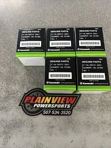 KAWASAKI OEM GENUINE OIL FILTER FOR KX250 KX450 52010-0001 5 PACK - Picture 1 of 1
