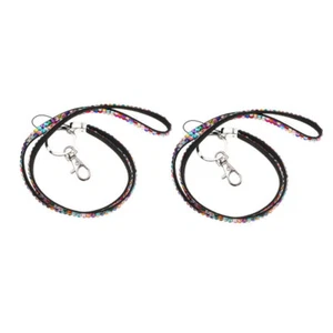 2 Pcs Handy Hals Strap Telefon Halter Halskette Smartphone Stretchy Strap - Zdjęcie 1 z 12