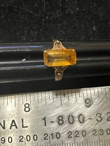 Damenring 14 Karat Gold Citrin ??? gr 5,75 - Bild 1 von 4