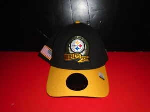 Pittsburgh Steelers 2022 New Era 39Thirty Salute To Service Large-XL Hat NEW - Picture 1 of 3