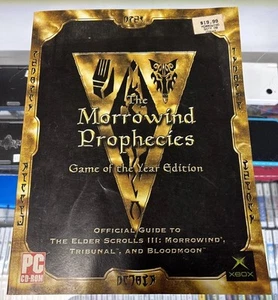 The Morrowind Prophecies Edición Juego del Año Guía de Estrategia, Elder Scrolls - Imagen 1 de 12