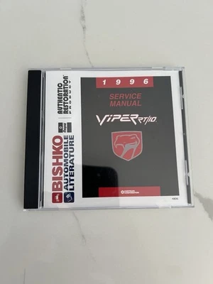 Dodge Viper 1996 disco manual de mantenimiento Foto 1 de 2