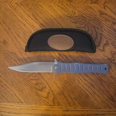 Camillus CUDA Maxx 5.5 Flipper Knife D2 Titanium Handle USA Darrel Ralph DDR - Image 1 of 4