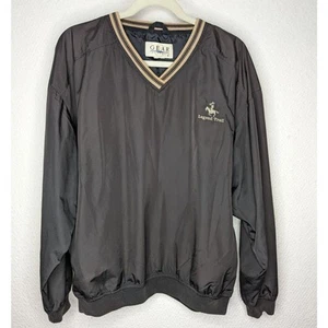 Gear For Sports Men Sz Large Golf Windbreaker Pullover V Neck Legend Trail Golf - Picture 1 of 8