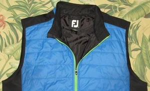 Chaleco de golf FOOTJOY azul acolchado híbrido acolchado grande - Imagen 1 de 4