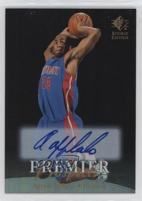 2007-08 SP Rookie Edition Premier Prospects 1994-95 Design Arron Afflalo Auto RC - Image 1 of 2