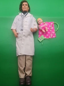 1990 Ken Doll Doctor and Baby - Picture 1 of 12