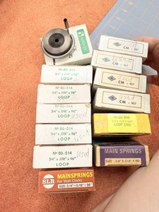 Miscellaneous Clock Parts Lot 41 Used Mainsprings - Picture 1 of 2