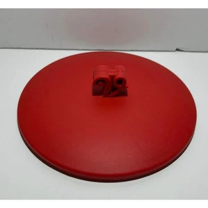 Scentsy Velata Fun Fondue Red Maraschino Pedestal Warmer Lid Round - Picture 1 of 2