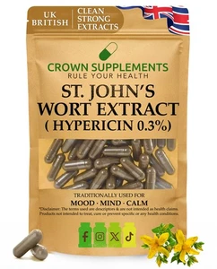 Clean StJohn High Strength | Clean Supplements | Crown Supplements UK - Picture 1 of 2